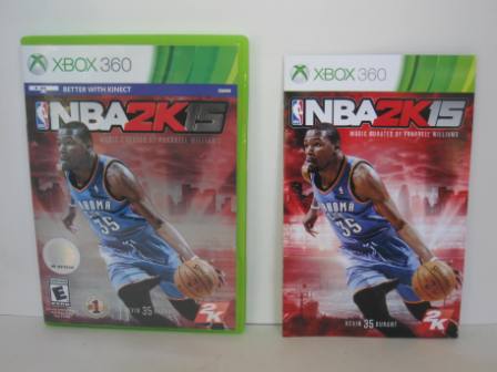 NBA 2K15 (CASE & MANUAL ONLY) - Xbox 360